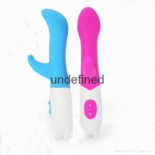 Double vibrator double rabbit vibrator for women