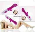 Double vibrator double rabbit vibrator for women 2