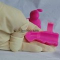 Silicone Rabbit Vibrator Body Massager Sex Vibration Vibrator for Woman sex toy  4