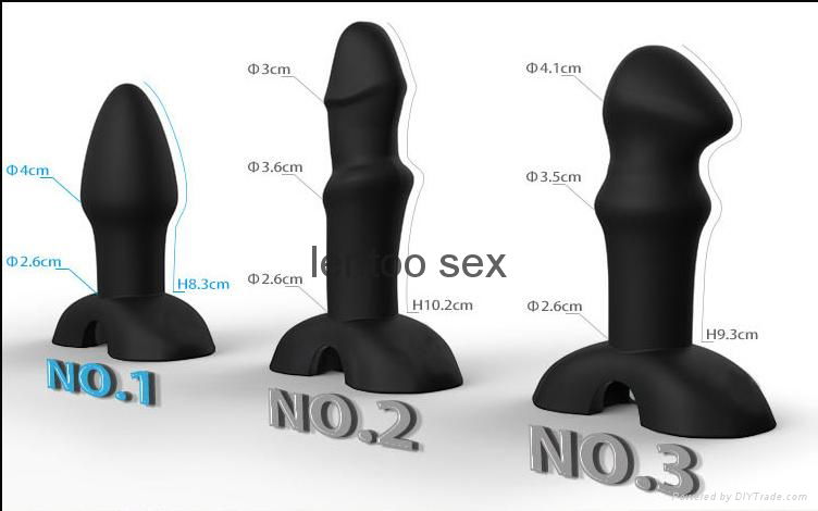 Anal Sex Toys vibrating silicone anal butt plug sex toys for woman anal 2