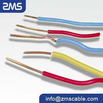 450/750 Cu conductor PVC insulated electric wire 2