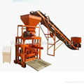 Brick machine concrete block machine QT40-1 block production line 5