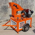 Earth clay brick making machine Diesel engine power WT1-20