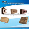 WT1-25 Interlocking Clay Block Machine 2