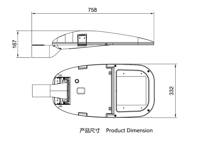 LED Street Light IP66 30W-210W 2