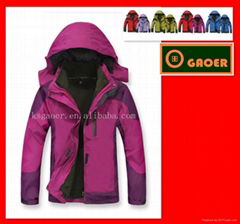 women outdoor waterproof windproof jacket