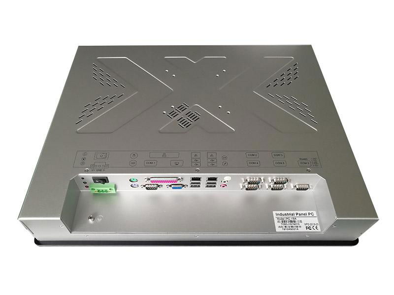 19 inch all in one industrial panel PC  with 1 Lpt Spp EPP Ecp and 6 COM 2