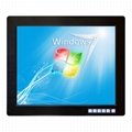 15 inch touch screen industrial panel monitor with HDMI 3