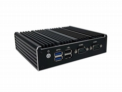 BOX PC industrial mini computer with 2x com 2x LAN 1x onboard SIM socket