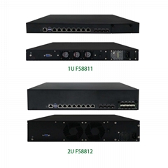 Network Appliance hardware Platform with 8x 2.5G and 4x10G LAN