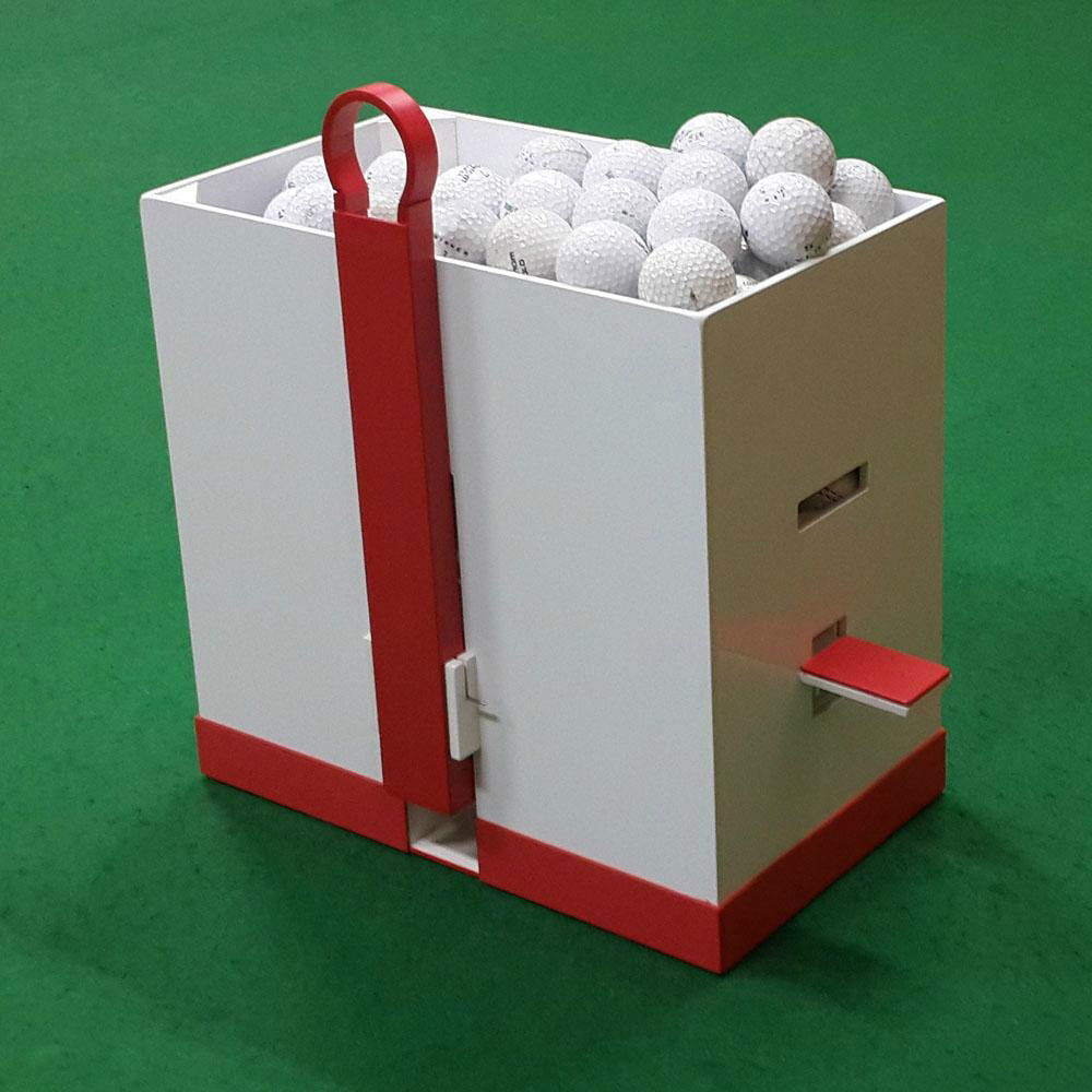 No Power Semi Automatic Golf Ball Dispenser 4