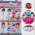 cartoon puffy sticker for kids