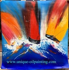 abstract oil painting