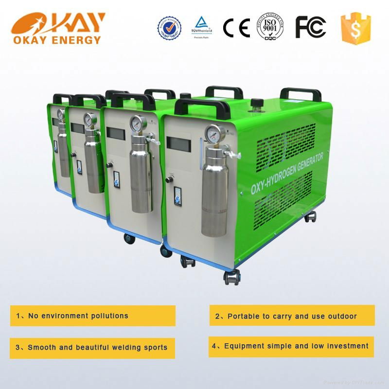 Okay Energy OH portable HHO oxy hydrogen generator water welding machine 2