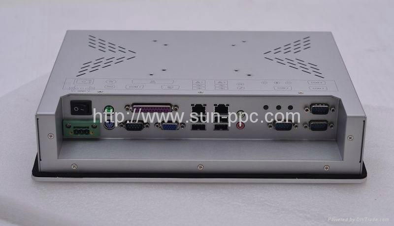 IP65 8.4 Inch Atom D525 Industrial Panel PC 800*600 2