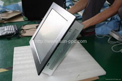 10.4 inch LED industrial all in one pc 3COM RS485