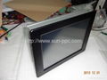 8.9" LED Fanless Industrial Panel PC with intel ATOM N2600 3