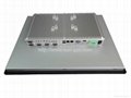 IP6517 inch fanless touch industrial computer N2800 4