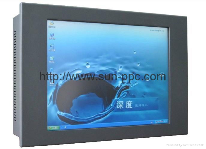 22 inch IP65 Wide LED Industrial Panel PC,all in one pc 1680x1050  4COM RS485