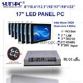 17 inch industrial panel pc,all in one