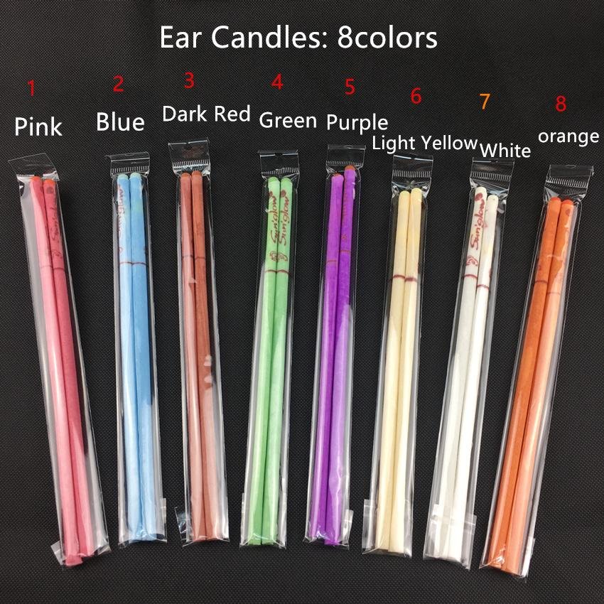 Aroma Ear Candle Ear Candling with protector disc