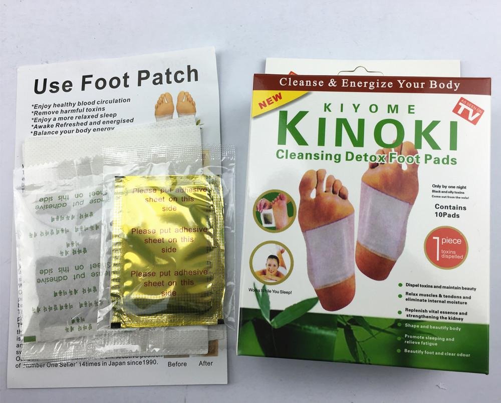 Detox foot patch/foot pad KINOKI PATCH 10pads per box 4