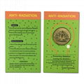 24K Gold Anti radiation Sticker for