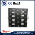 Artnet led panel 49pcs 3w warm white blinder 3