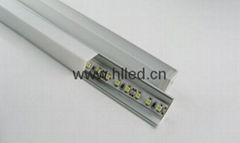 LED corner profile for cabinet lighting 