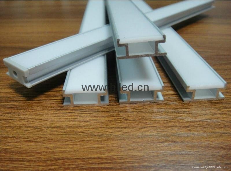 Line HR Flat Recessed extrusion LED aluminum profile for SMD LED 3528, 5050 2