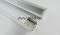 Recessed linear aluminum profile for led