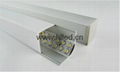 Big Square LED Aluminum profile channel for LED strip lighting