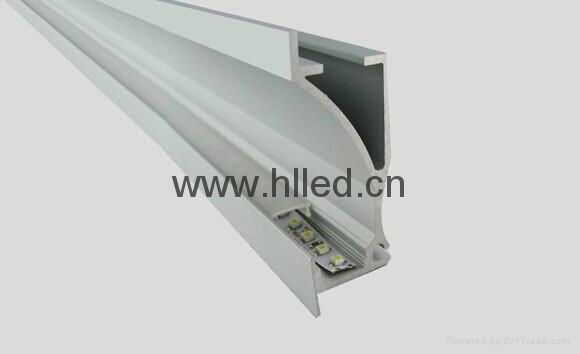 Alu wall installed LED profile for LED strips/ LED tapes