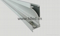 Alu wall installed LED profile for LED strips/ LED tapes