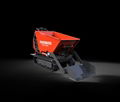 Powerbucks T50FL Hydraulic Tracked Mini Dumper with Loader 4