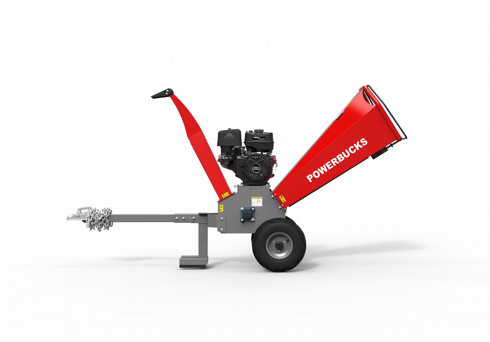 Powerbucks GS1500E wood chipper 3