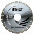 silent cutting granite diamond saw blade