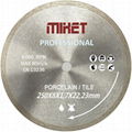 Wet Cutting Continuous Rim Saw Blade for Ceramic or Tile