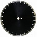 General Purpose Concrete Diamond Saw Blade Brick Stone 10mm Segment Height 1