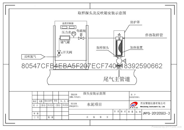 水泥窯過程氣體在線監測分析系統 2