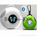 Mini Wireless Bluetooth Speaker With Led Light/fm Radio/tf Card/usb Slots 3