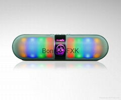 CH-212D-New Pill Wireless Bluetooth Speaker with LED disco light