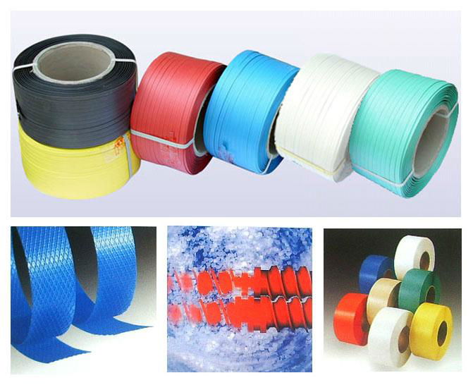 color recycled pp strapping  3