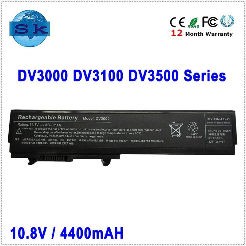 DV3000 DV3500 Laptop Battery for HP 14.8V 4400mAh