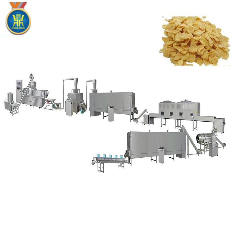 Breakfast cereal corn flakes machine 4