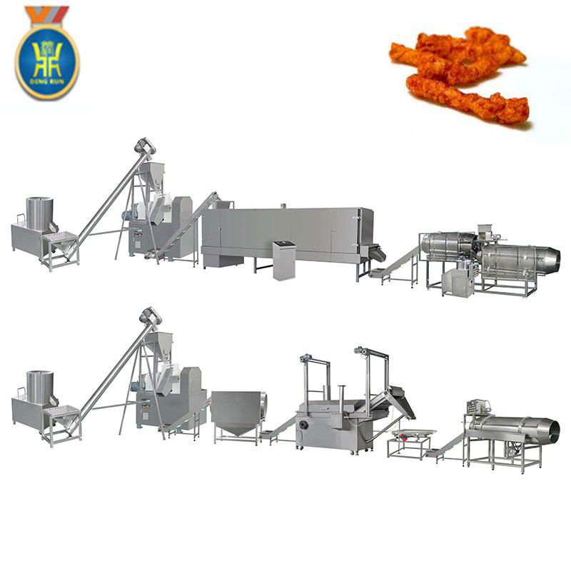 Cheetos corn snacks food extruder machine 4