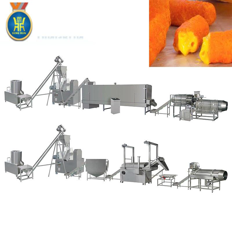 Kurkure corn snacks food processing line 3