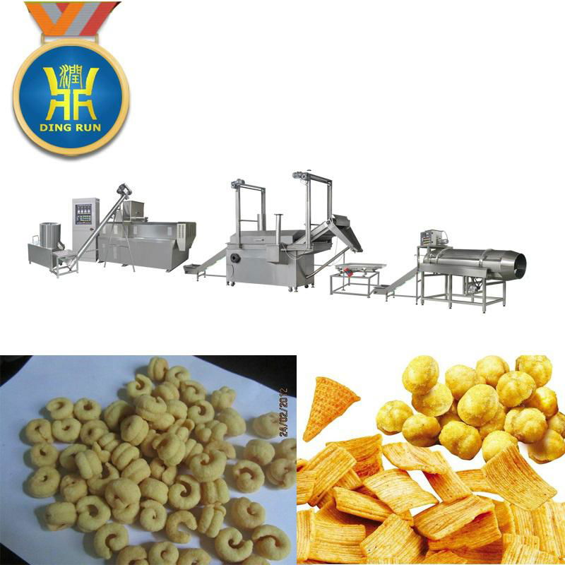 Kurkure corn snacks food processing line 4