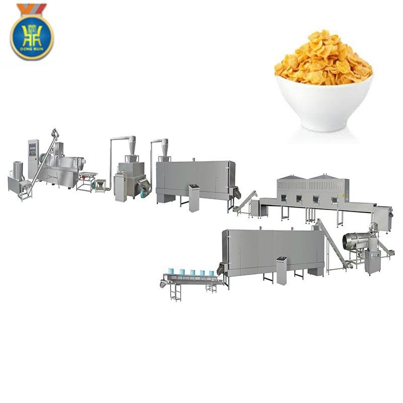 corn flakes machine breakfast cereal corn flakes production line 3