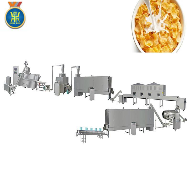 corn flakes machine breakfast cereal corn flakes production line 5